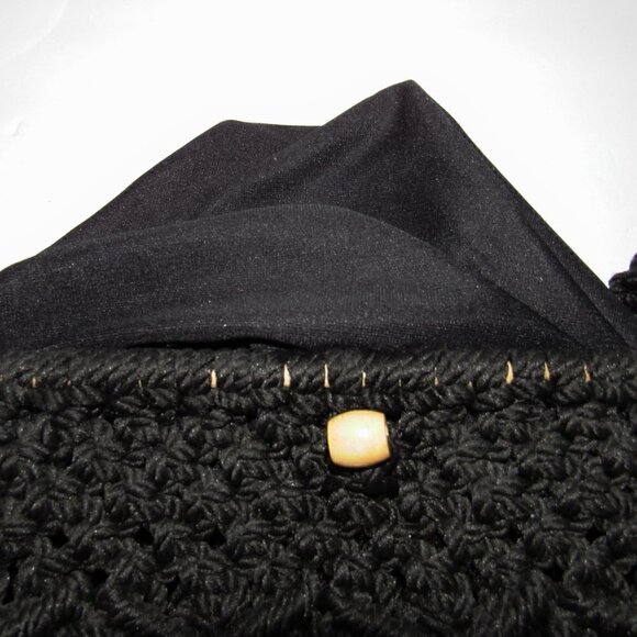 Vintage Handmade Macrame Purse - Picture 5 of 7